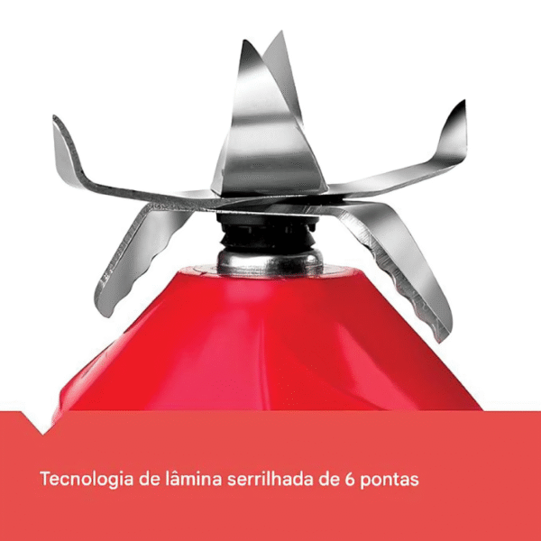 Liquidificador digital BLACK + DECKER PowerCrush com tecnologia silenciosa, aço inoxidável, BL1300DG-P - Imagem 7