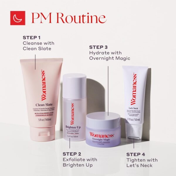 Womaness Let's Neck Firming Serum - Cremes de enrolar no pescoço para apertar e firmar - Tratamento diário crepey da pele para suavizar as rugas do pescoço e flacidez da pele - hidratar - Imagem 8