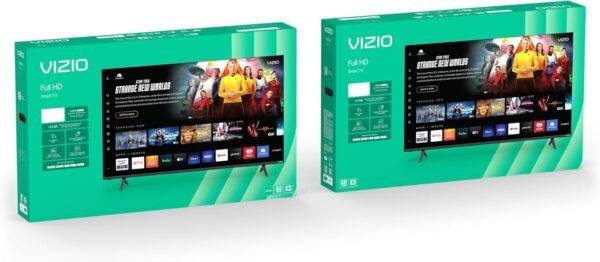 VIZIO Smart TV Full HD 1080p de 32 polegadas com DTS Virtual: X, compatibilidade Alexa, Google Cast integrado, compatível com fone de ouvido Bluetooth, (VFD32M-08 novo) - Imagem 9