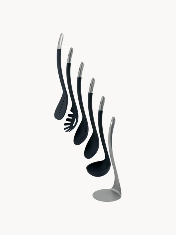 Conjunto de utensílios de cozinha com suporte Nest, 6 uni. - Imagem 3