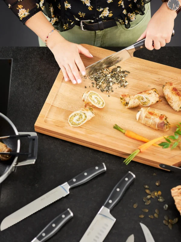 Bloco de facas com 5 facas e 1 tesoura Cuisine - Imagem 2