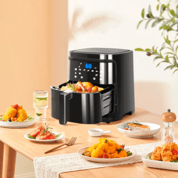 Fritadeira sem Óleo AIGOSTAR (8L - Preto) - Imagem 5
