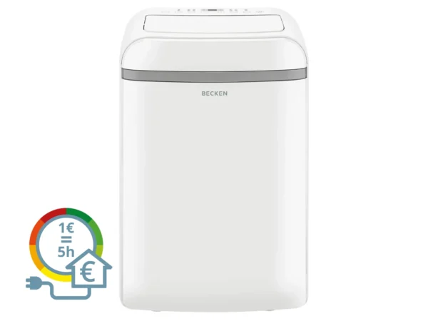 Ar Condicionado Portátil BECKEN BAC4255 (23 m² - 12000 BTU - Branco)