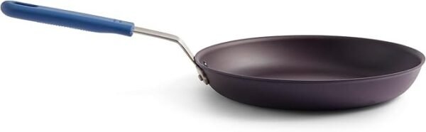 Misen Frigideira de aço carbono pré-temperada de 25 cm – frigideira leve e naturalmente antiaderente para cozinhar versátil – segura para forno a 260 °C – ideal para grelhar, refogar e fritar –